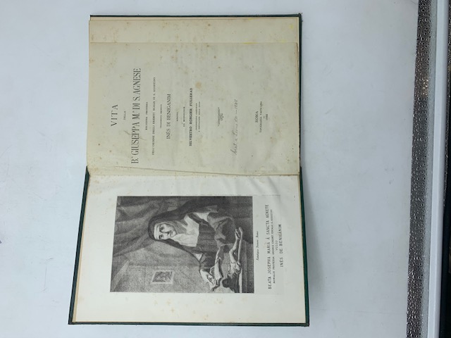 Vita della B. Giuseppa M. di S. Agnese religiosa professa dell'Ordine degli Eremiti Scalzi di S. Agostino volgarmente chiamata Ines di Beniganim